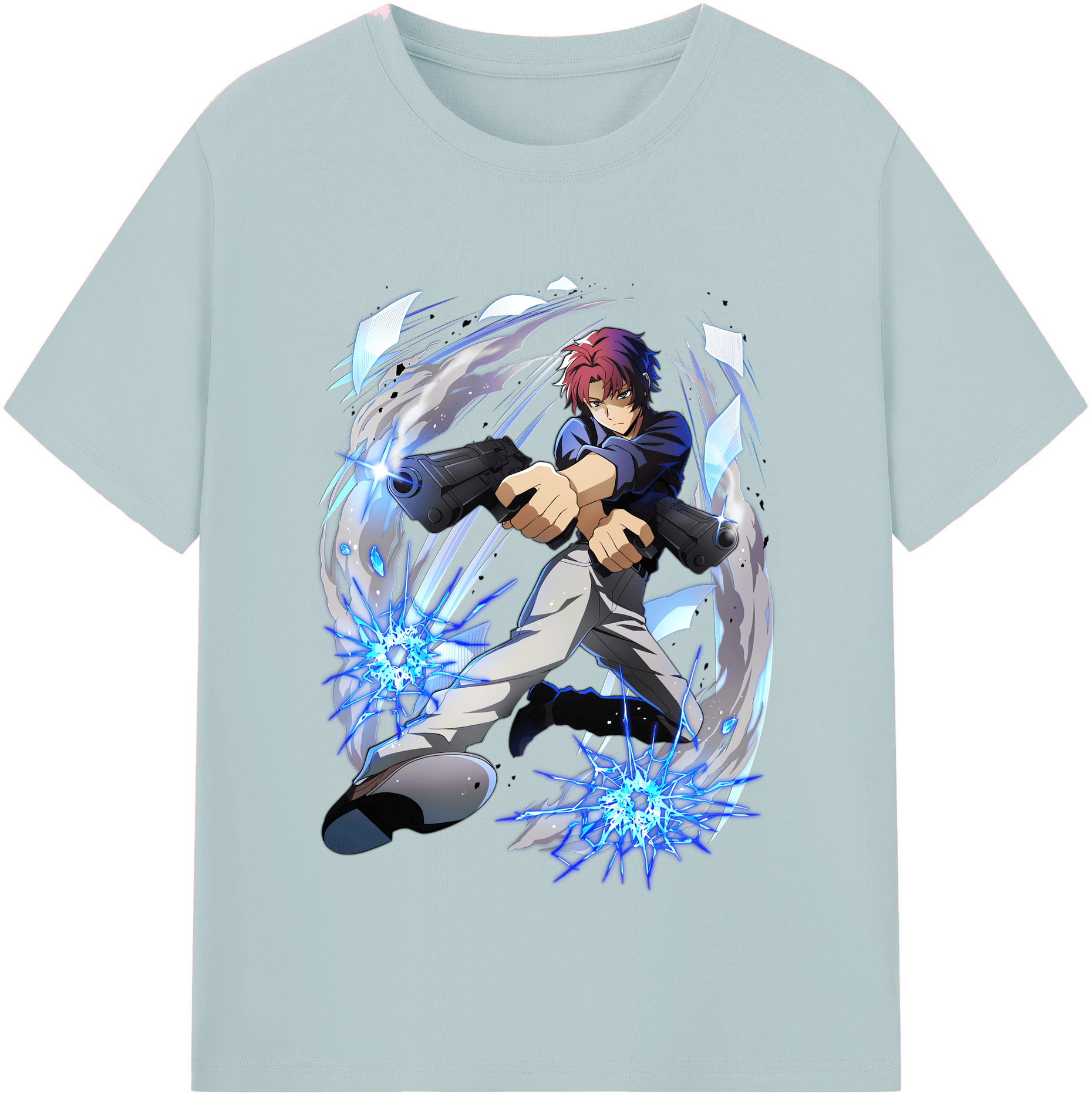 （画像用） 文豪ストレイドッグス Bungo Stray Dogs 綿100％半袖Tシャツ（フロントプリント）